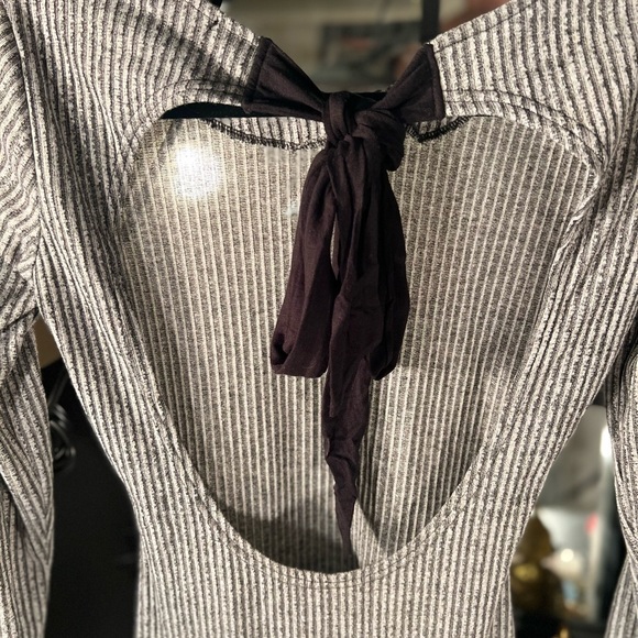 MISSGUIDED Black and Grey Dress - Picture 3 of 3